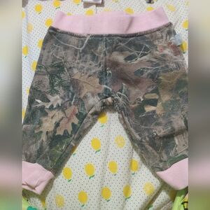 Baby Girl Pink Camo Long Pants Size 9 Months Outdoor Kids Brand